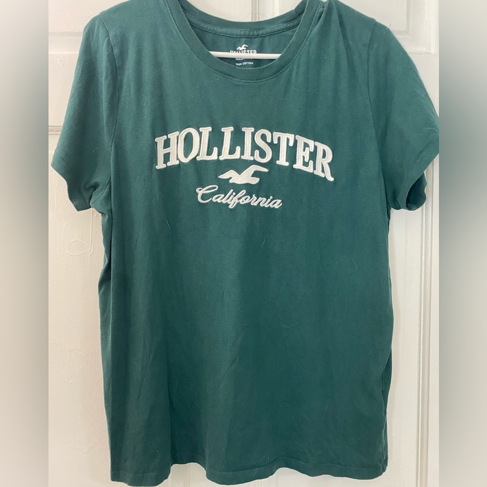 Hollister Basic Hunter Green, Size Large